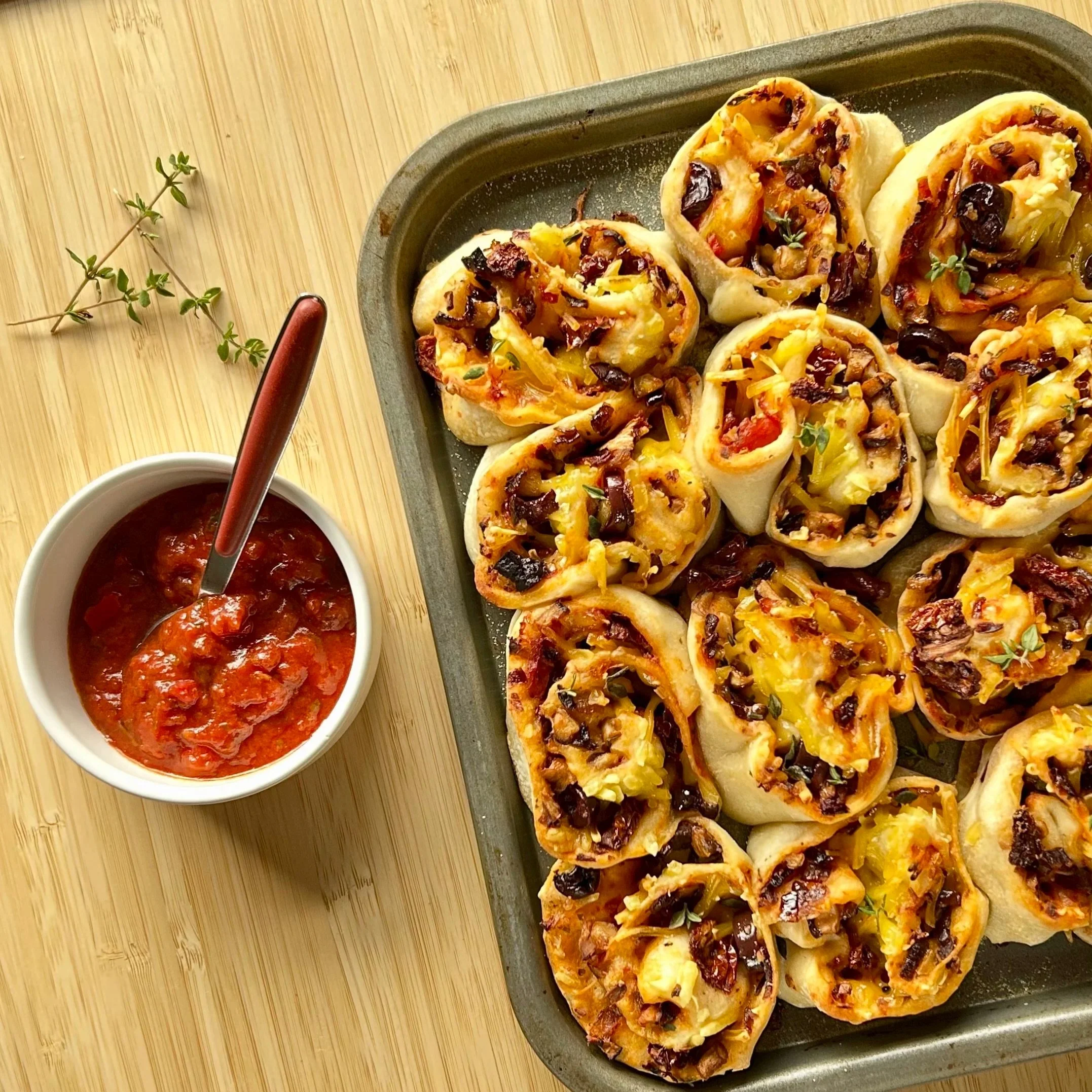 Vegan Pizza Rolls
