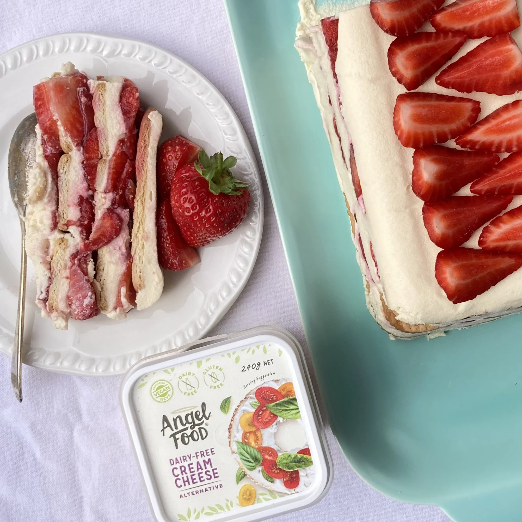 Strawberry Icebox Cake