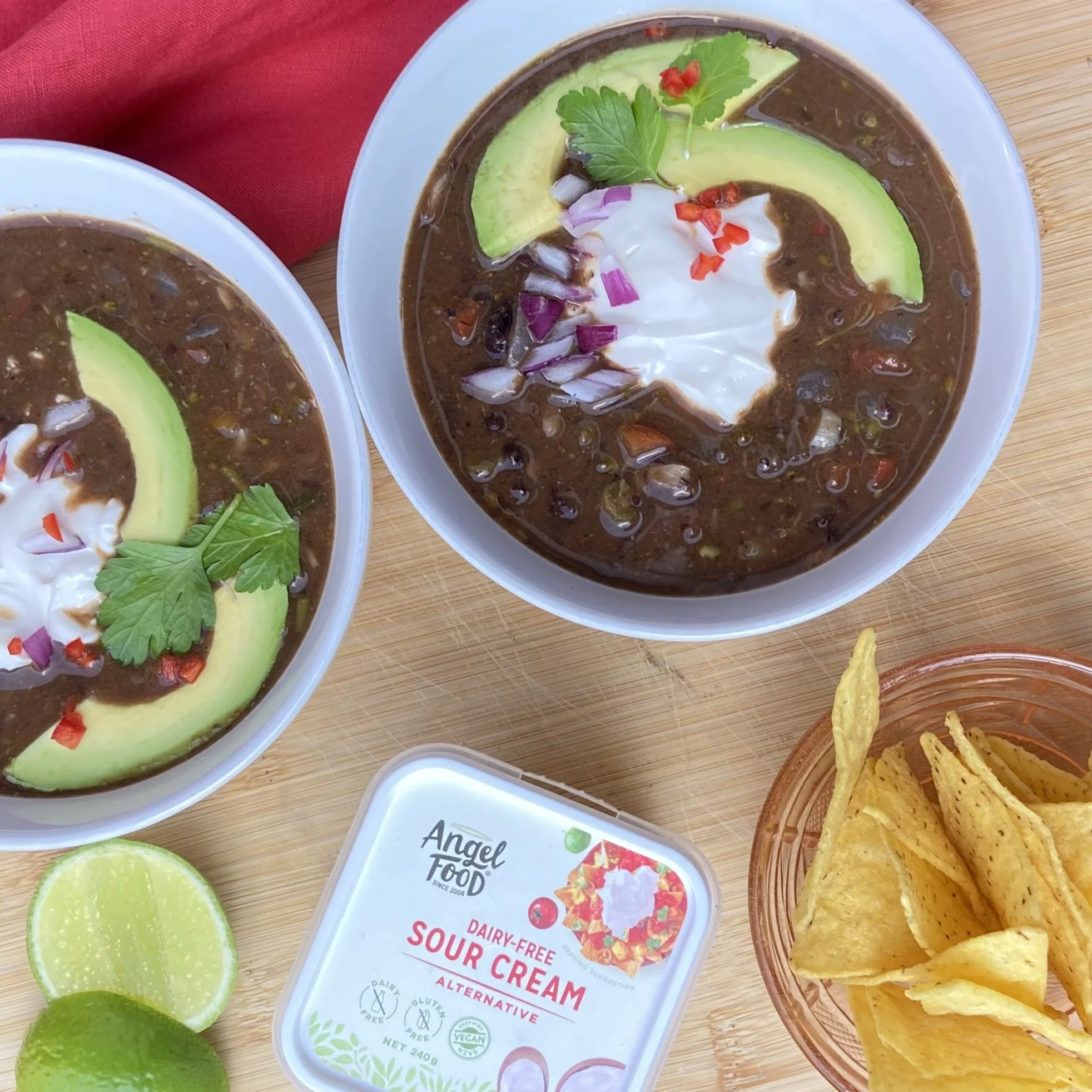 Smoky Black Bean Soup
