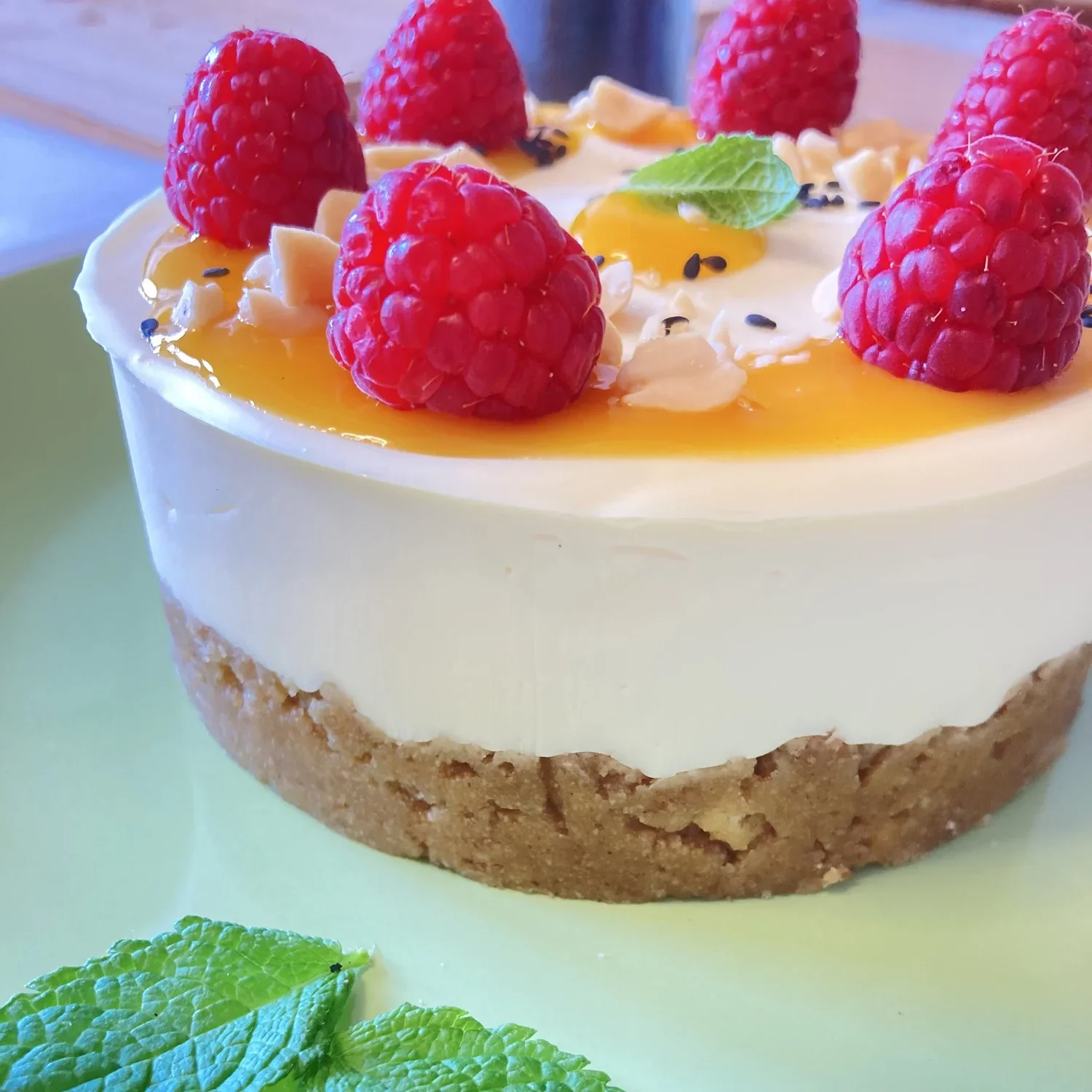 Vegan Vanilla Cheesecake