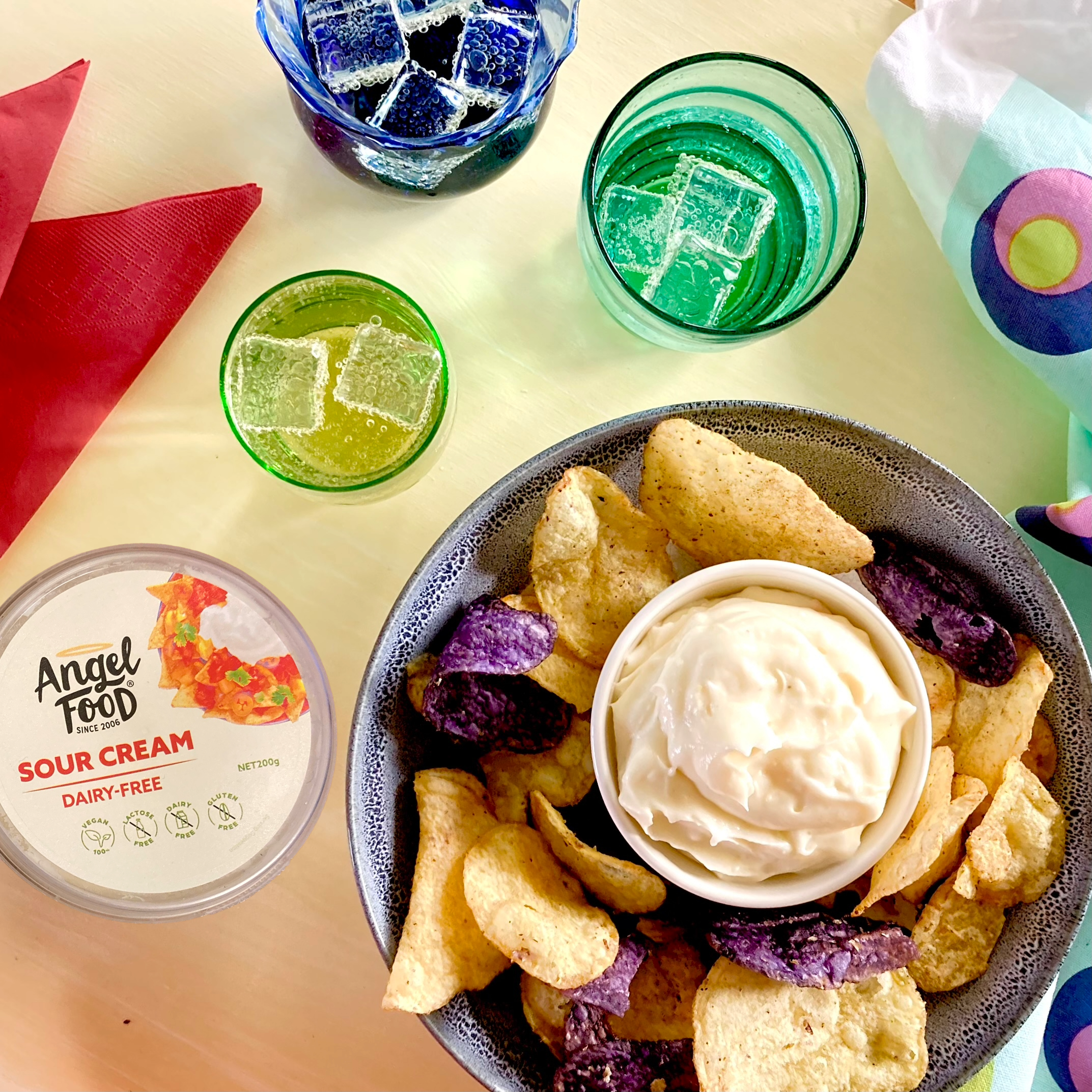 Vegan Kiwi Onion Dip