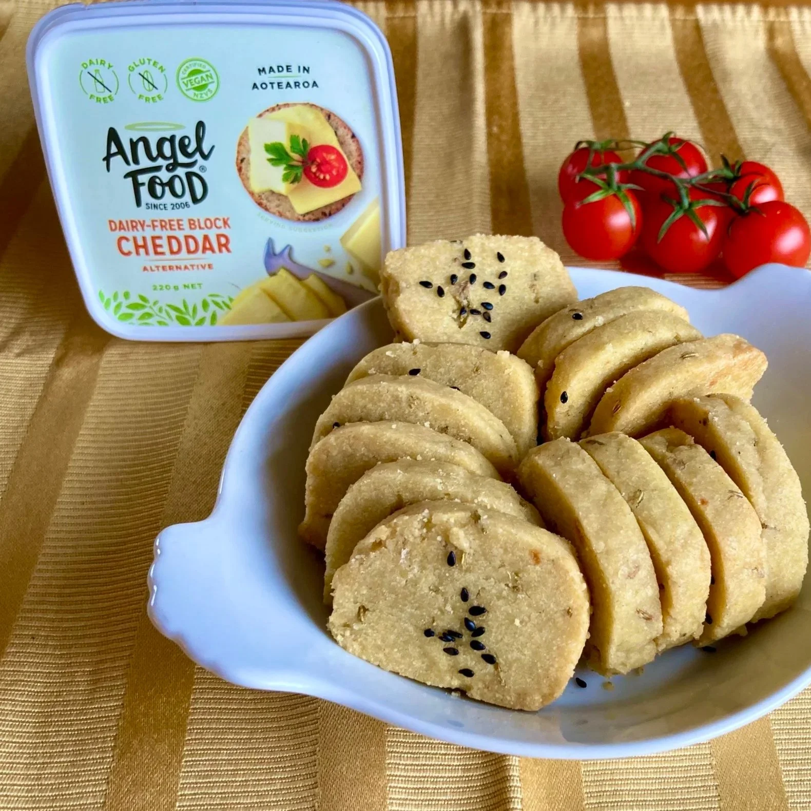 Savoury Fennel Shortbread